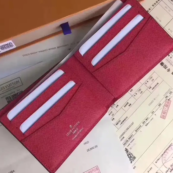 pocket Louis supreme wallet Vuitton 0707